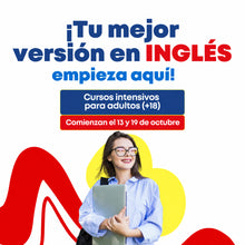 Cargar imagen en el visor de la galería, 100% LiveOnline *NUEVO INGRESO* para OCTUBRE 2026 - Curso INTENSIVO Grupal de inglés