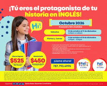 Cargar imagen en el visor de la galería, *Rematricula* OCTUBRE 2026 Curso grupal de INGLÉS - PALI Kids (6-12) | PALI Teens (13-17)