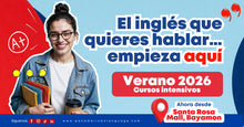 Cargar imagen en el visor de la galería, *RE-MATRÍCULA* Presencial/Híbrido VERANO 2026 - Curso Grupal de inglés adulto (18+)