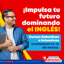 Cargar imagen en el visor de la galería, *Re-Matricula* 100% Virtual MARZO 2026 - Curso Grupal de inglés adulto (18+)
