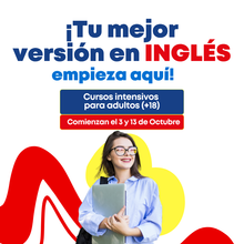 Cargar imagen en el visor de la galería, CORPORATE *Re-Matrícula* 100% Virtual Octubre 2026 - Curso Grupal de inglés adulto (18+)
