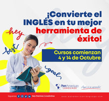 Cargar imagen en el visor de la galería, *NUEVO INGRESO* Presencial/Híbrido OCTUBRE 2025 - Curso INTENSIVO Grupal de inglés
