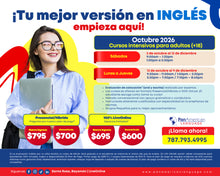 Cargar imagen en el visor de la galería, CORPORATE *Re-Matrícula* 100% Virtual Octubre 2026 - Curso Grupal de inglés adulto (18+)
