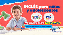 Cargar imagen en el visor de la galería, *Nuevo Ingreso* OCTUBRE 2026  Curso grupal de INGLÉS - PALI Kids (6-12) | PALI Teens (13-17)
