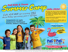 Cargar imagen en el visor de la galería, PALI Summer Camp 2024 | INGLÉS |ESPAÑOL o MULTILINGÜAL| Kids (6-12) | Teens (13-17)

