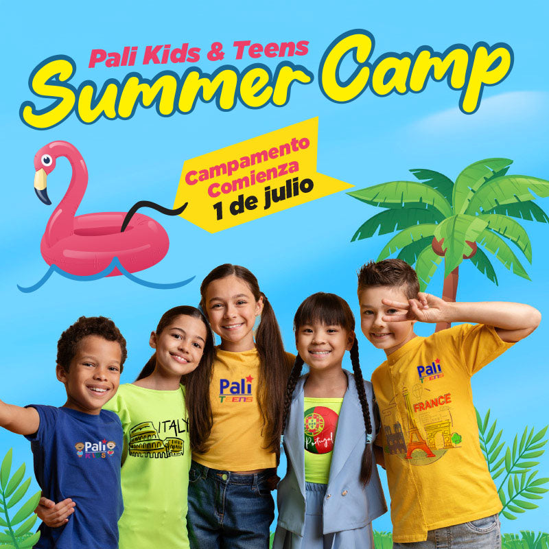 PALI Summer Camp 2024 | INGLÉS |ESPAÑOL o MULTILINGÜAL| Kids (6-12) | Teens (13-17)