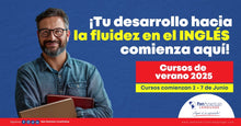 Cargar imagen en el visor de la galería, *RE-MATRÍCULA* 100% Virtual VERANO 2025 - Curso Grupal de inglés adulto (18+)
