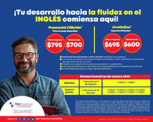 Cargar imagen en el visor de la galería, *RE-MATRÍCULA* 100% Virtual VERANO 2025 - Curso Grupal de inglés adulto (18+)
